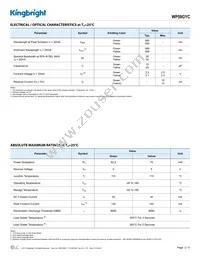 WP59GYC Datasheet Page 2