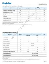 WP59SURKCGKW Datasheet Page 2