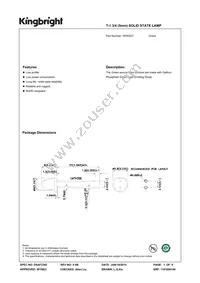 WP63GT Datasheet Cover