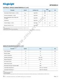 WP7083SED/J3 Datasheet Page 2