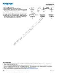 WP7083SEDK/J3 Datasheet Page 5