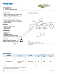 WP7083SYD/J3 Datasheet Cover