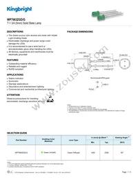 WP7083ZGD/G Datasheet Cover