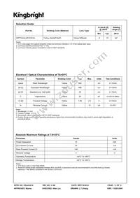 WP7104ALUP/2YD-0L Datasheet Page 2