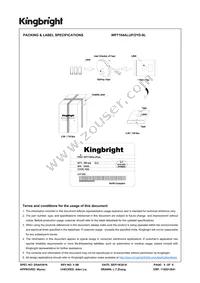 WP7104ALUP/2YD-0L Datasheet Page 5