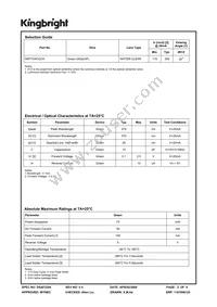 WP7104CGCK Datasheet Page 2