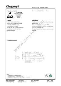 WP7104PBC/Z Datasheet Cover