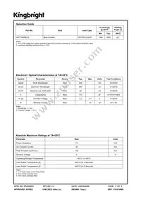 WP7104PBC/Z Datasheet Page 2