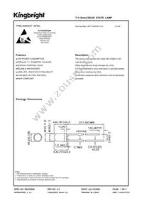 WP7104PR51C/A Datasheet Cover