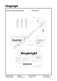 WP7104SRD/E Datasheet Page 4