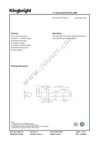 WP7104SYC Datasheet Cover