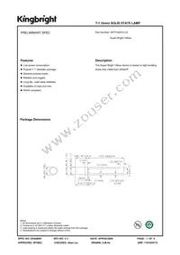 WP7104SYC/J3 Datasheet Cover