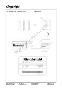 WP7104SYCK Datasheet Page 4