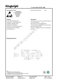 WP7104VGC/A Datasheet Cover