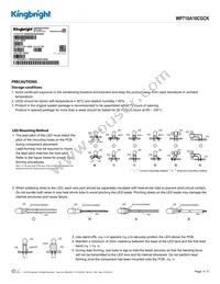 WP710A10CGCK Datasheet Page 4