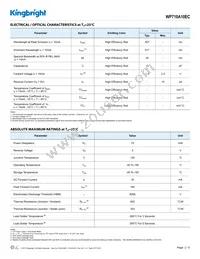 WP710A10EC Datasheet Page 2