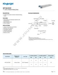 WP710A10F3BT Datasheet Cover