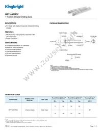 WP710A10F3C Datasheet Cover