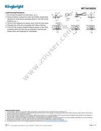 WP710A10GD5V Datasheet Page 5