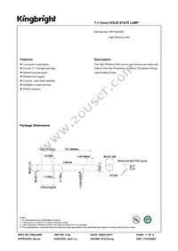 WP710A10ID Datasheet Cover