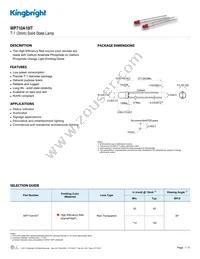 WP710A10IT Datasheet Cover