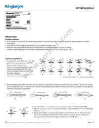 WP710A10LSECK/J3 Datasheet Page 4