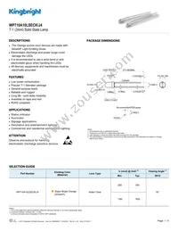 WP710A10LSECK/J4 Datasheet Cover