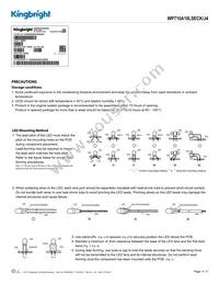 WP710A10LSECK/J4 Datasheet Page 4