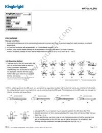 WP710A10LSRD Datasheet Page 4