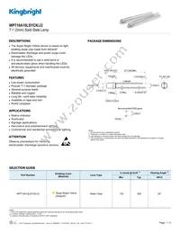 WP710A10LSYCK/J3 Datasheet Cover