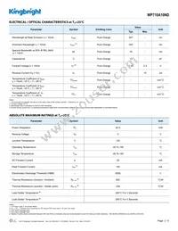 WP710A10ND Datasheet Page 2