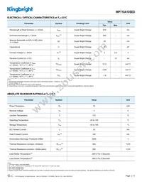 WP710A10SED Datasheet Page 2