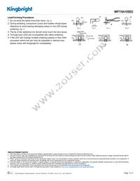 WP710A10SED Datasheet Page 5