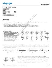 WP710A10SGD5V Datasheet Page 4