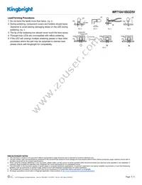 WP710A10SGD5V Datasheet Page 5