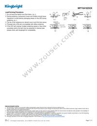 WP710A10ZGCK Datasheet Page 5