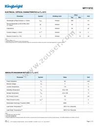 WP7113F3C Datasheet Page 2