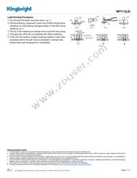 WP7113LID Datasheet Page 5