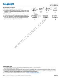 WP7113SGD5V Datasheet Page 5