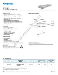 WP7113SYC Datasheet Cover