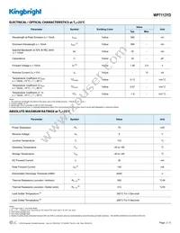 WP7113YD Datasheet Page 2