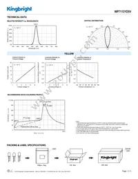 WP7113YD5V Datasheet Page 3