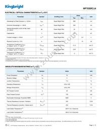 WP793SRC/J4 Datasheet Page 2