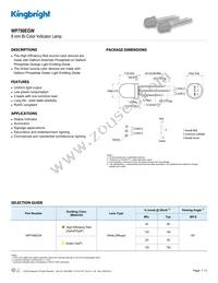 WP799EGW Datasheet Cover