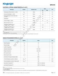 WP813YD Datasheet Page 2