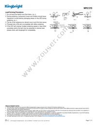 WP813YD Datasheet Page 5