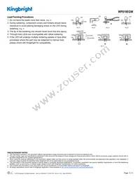 WP819EGW Datasheet Page 5