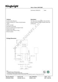 WP835/2YDT Datasheet Cover