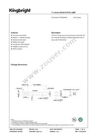 WP908A8ND Datasheet Cover