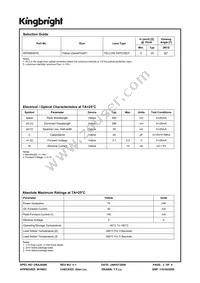 WP908A8YD Datasheet Page 2